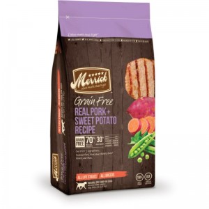 Merrick Grain Free Dog All Life Stages - Real Pork & Sweet Potato